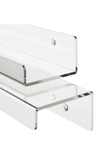 Pleksi Raf Genişlik 50cm X 10cm (3mm Pleksiden Üretilir)