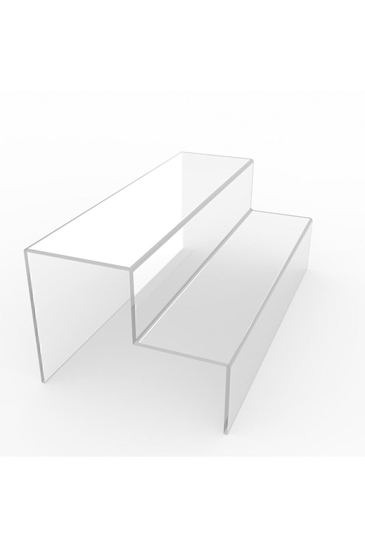 2 Katlı Merdiven Stand (ŞEFFAF 30CM)